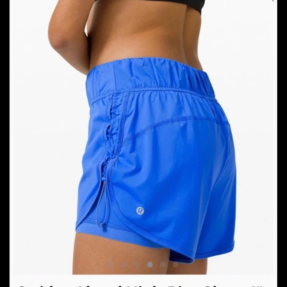 Lululemon strides ahead shorts 4"